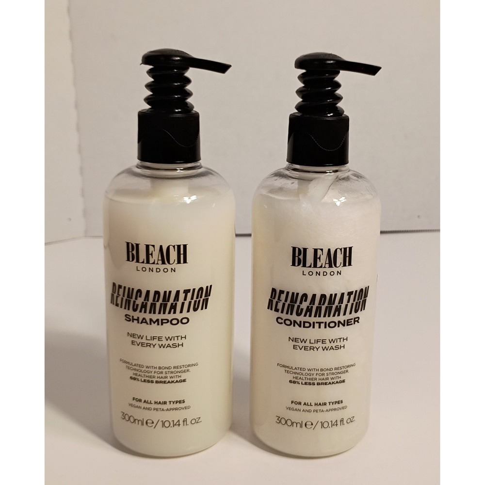 Bleach London‎ Reincarnation Conditioner & Shampoo, 10.14 fl oz - 2 Pack